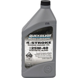Масло 25W40 1л Quicksilver Verado Synthetic Blend синт (8M0086226)